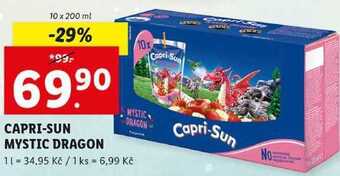Lidl Capri-sun mystic dragon, 10x 200 ml nabídka
