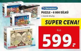 Lidl Puzzle - 6 000 dílků nabídka