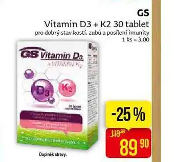 Teta Vitamin d3 + k2 nabídka