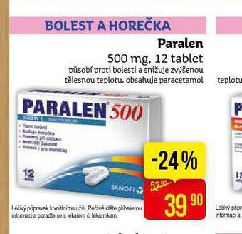Teta Paralen nabídka
