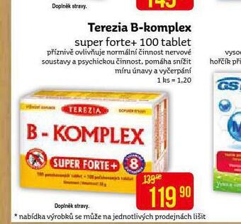 Teta Terezia b-komplex nabídka