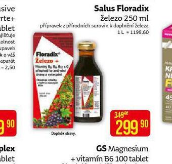 Salus floradix železo