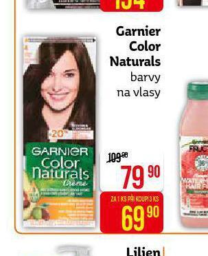 Teta Garnier color naturals barva na vlasy nabídka