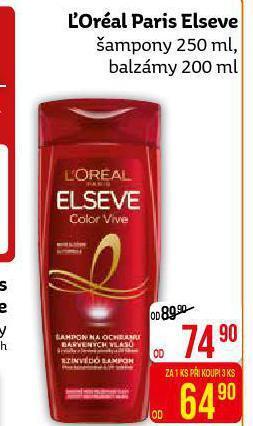 Teta Loreal paris elseve šampon, balzám nabídka