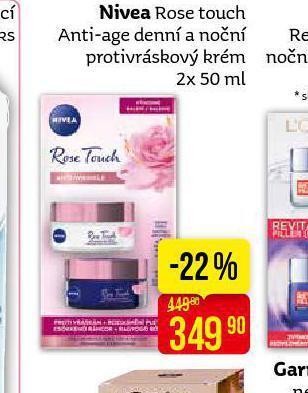 Teta Nivea rose touch anti-age krém nabídka