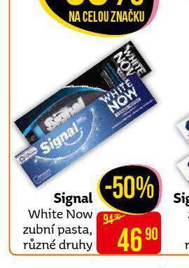 Teta Signal zubní pasta nabídka