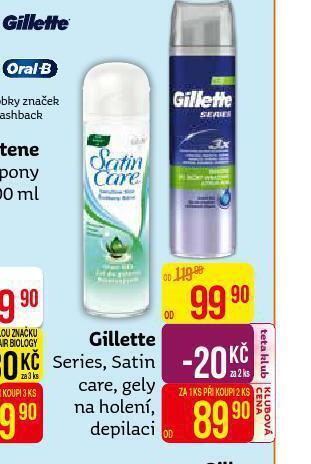 Teta Gillette gel na holení nabídka