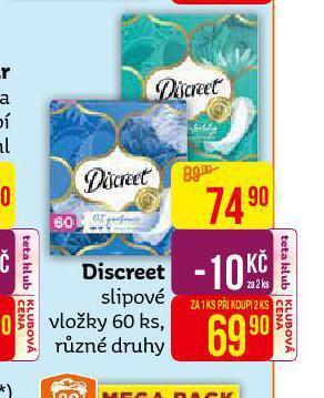 Teta Discreet slipové vložky nabídka