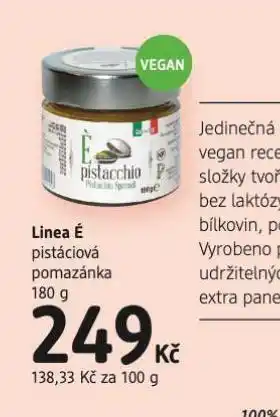 dm drogerie Linea é pistáciová pomazánka nabídka