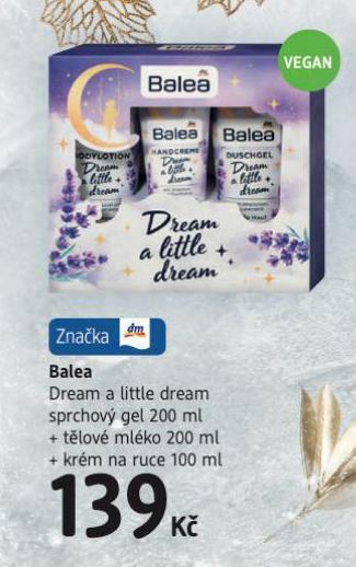 dm drogerie Balea dárkové balení nabídka