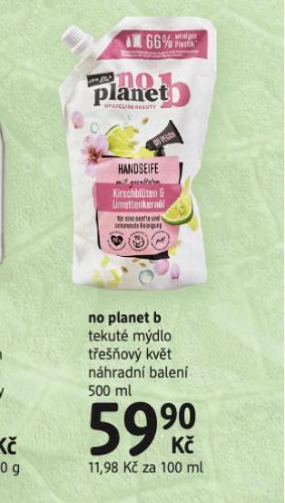 dm drogerie No planet b tekuté mýdlo nabídka