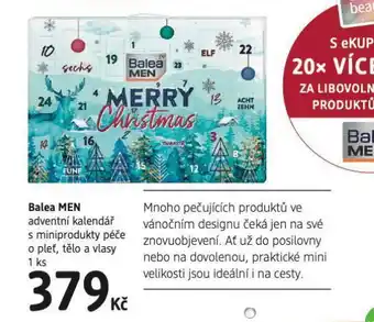 dm drogerie Balea men adventní kalendář nabídka
