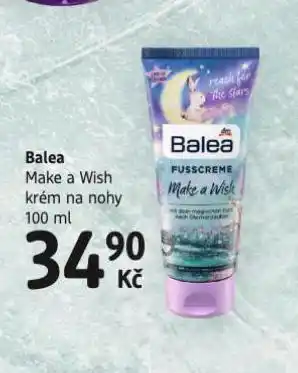 dm drogerie Balea krém na nohy nabídka