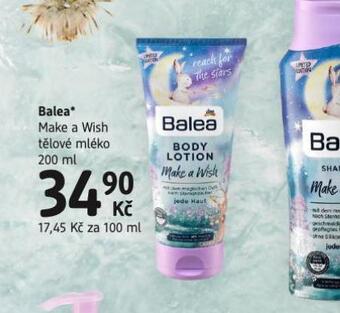 dm drogerie Balea tělové mléko nabídka