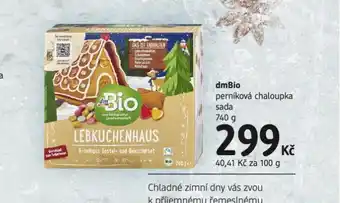 dm drogerie Dmbio perníková chaloupka sada nabídka