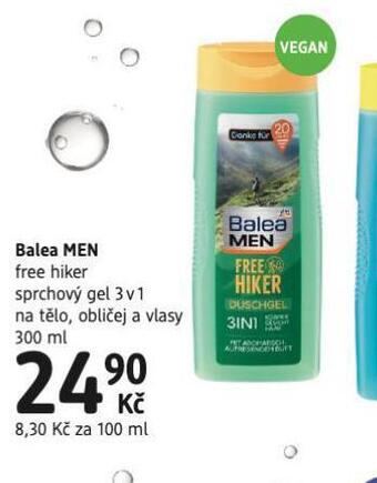 dm drogerie Balea men sprchový gel nabídka
