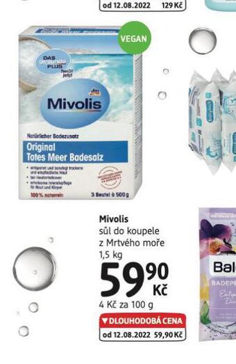 Mivolis sůl do koupele