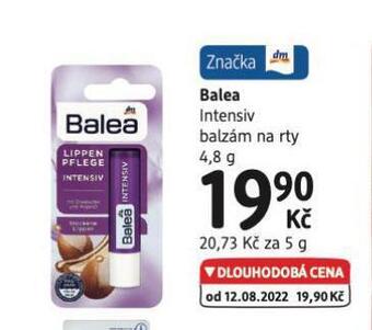 dm drogerie Balea balzám na rty nabídka