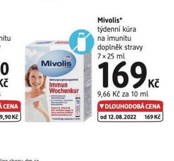 dm drogerie Mivolis týdenní kúra na imunitu nabídka