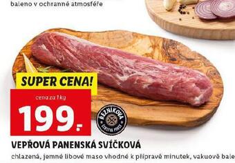 Lidl Vepřová panenská svíčková nabídka