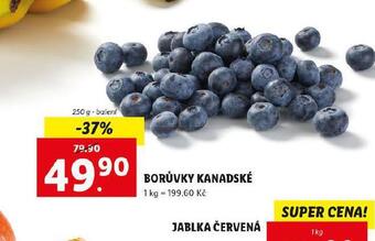 Lidl Borůvky kanadské nabídka