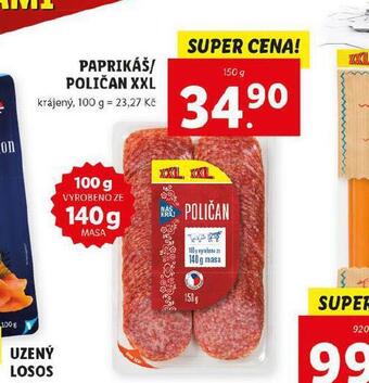 Lidl Poličan xxl nabídka