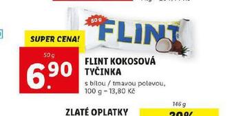 Lidl Flint kokosová tyčinka nabídka