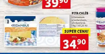 Lidl Pita chleba nabídka