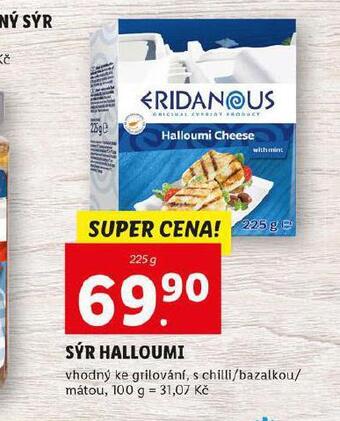 Lidl Sýr halloumi nabídka