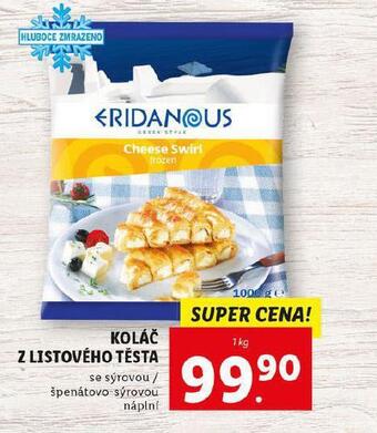 Lidl Koláč z listového těsta nabídka