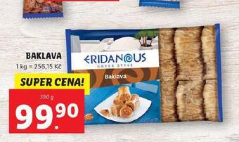 Lidl Baklava nabídka