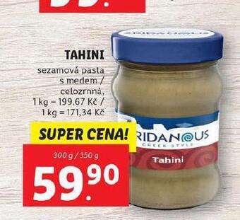 Tahini sezamová pasta