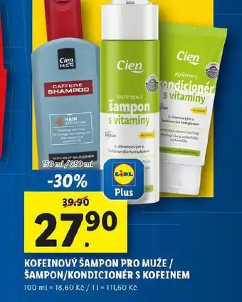 Lidl Cien šampon, kondicioner nabídka