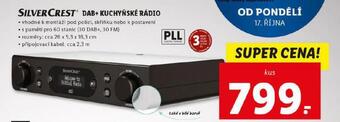 Lidl Dab+ kuchyňské rádio nabídka
