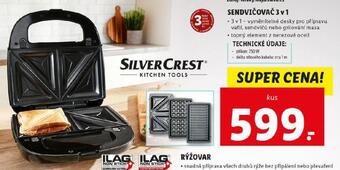 Lidl Sendvičovač 3v1 nabídka