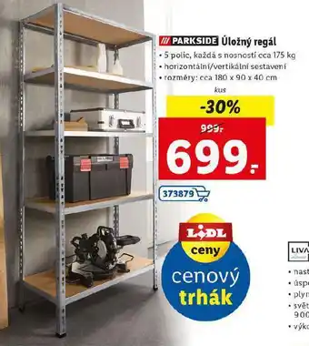 Lidl Úložný regál nabídka