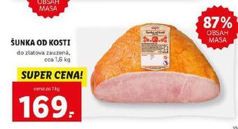 Lidl Šunka od kosti nabídka