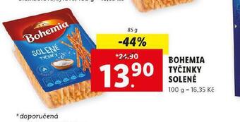 Bohemia tyčinky solené