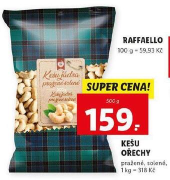 Lidl Kešu ořechy nabídka