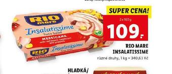 Lidl Rio mare insalatissime nabídka