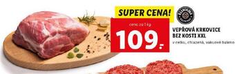 Lidl Vepřová krkovice bez kosti xxl nabídka