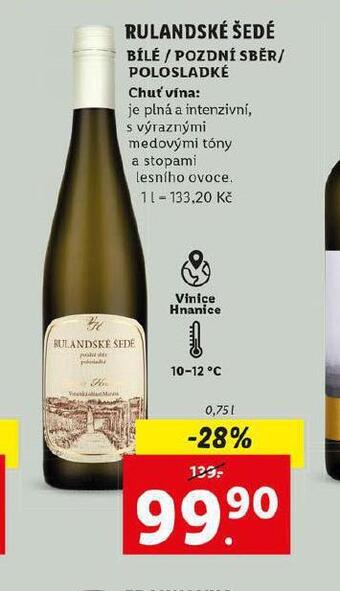 Lidl Rulandské šedé nabídka
