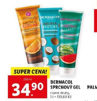 Lidl Dermacol sprchový gel nabídka
