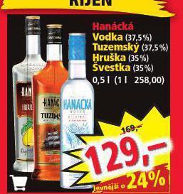 Norma Hanácká hruška nabídka