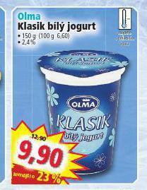 Norma Olma klasik jogurt nabídka
