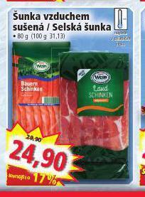 Norma Selská šunka nabídka