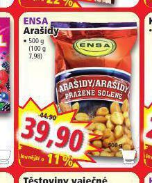 Norma Ensa arašídy nabídka