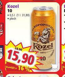 Norma Pivo velkopopovický kozel nabídka