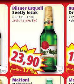 Norma Pivo pilsner urquell nabídka