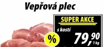ZEMAN Vepřová plec s kostí 1kg nabídka